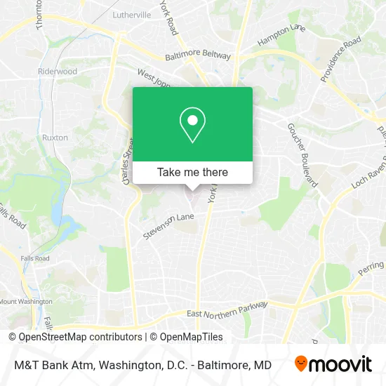 M&T Bank Atm map