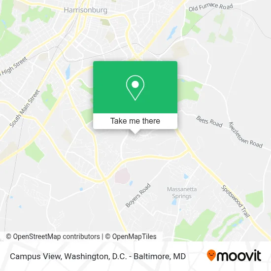 Campus View map