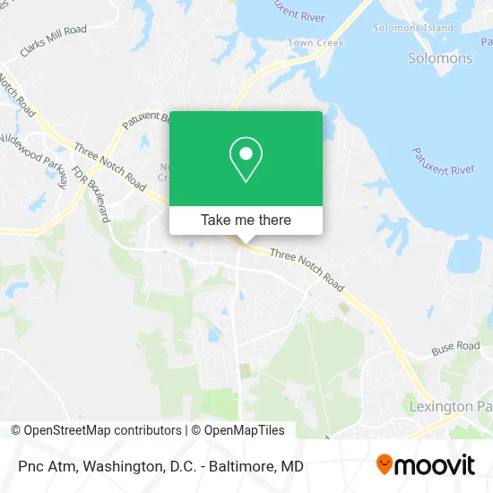 Pnc Atm map