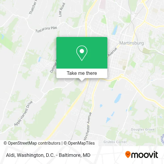 Aldi map
