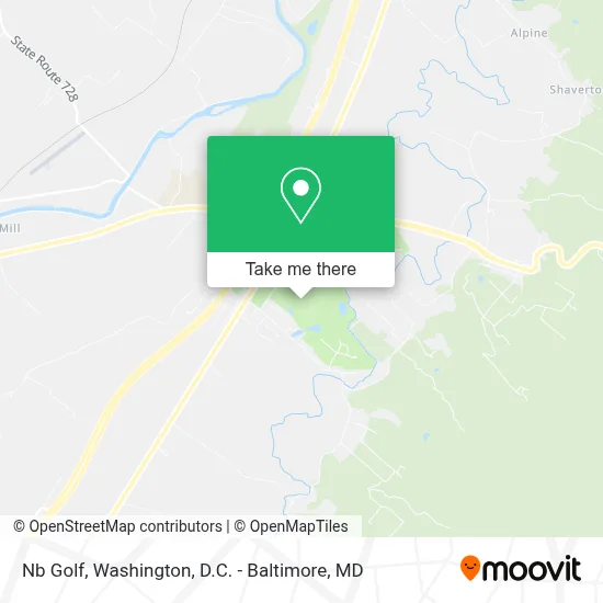 Nb Golf map