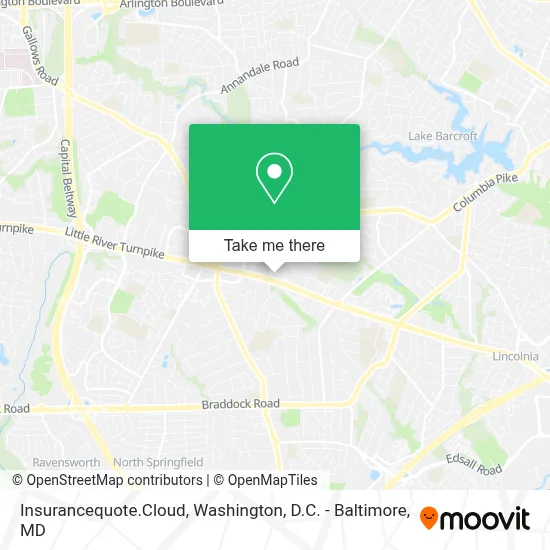 Insurancequote.Cloud map