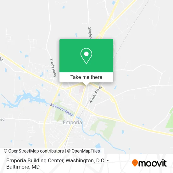 Emporia Building Center map