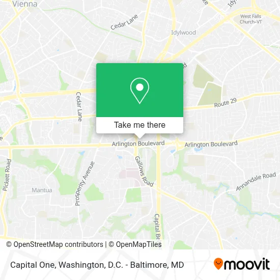 Capital One map