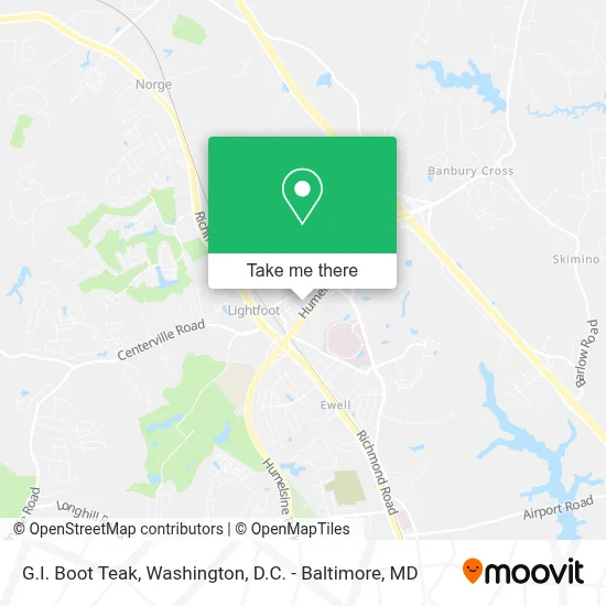 G.I. Boot Teak map