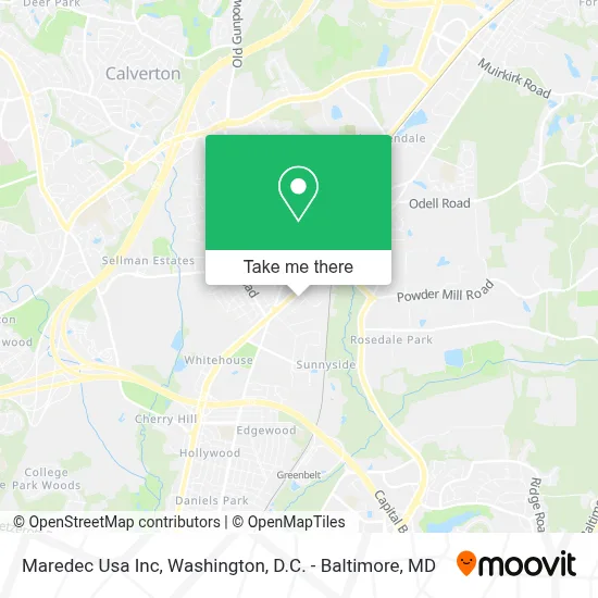 Maredec Usa Inc map