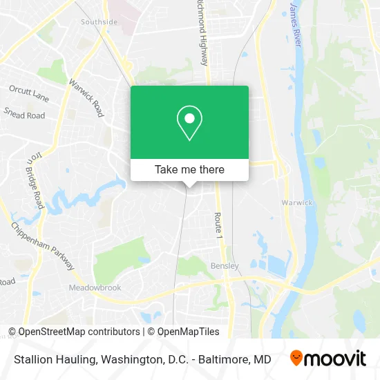 Stallion Hauling map