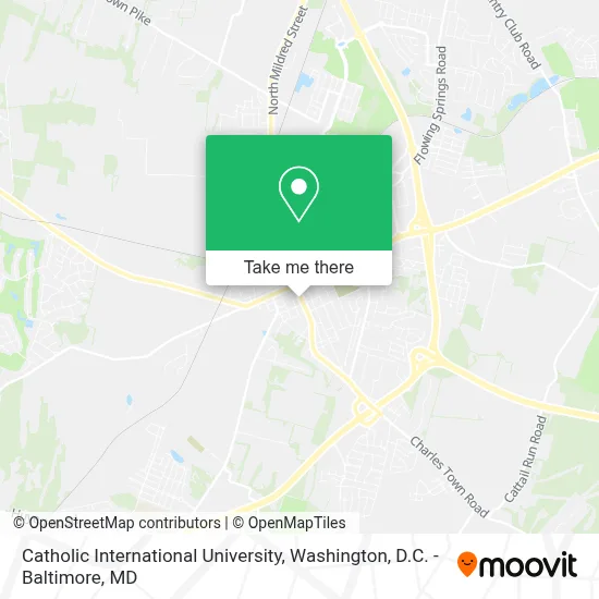 Catholic International University map