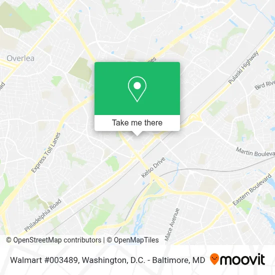 Walmart #003489 map