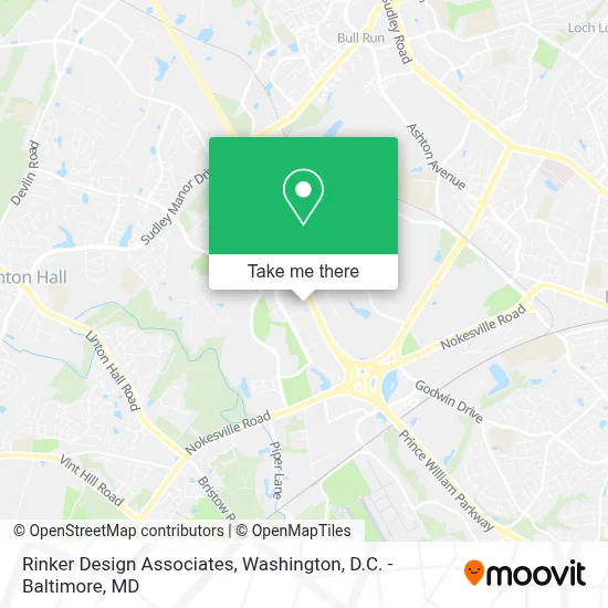 Rinker Design Associates map