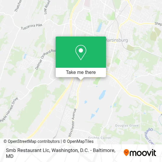 Smb Restaurant Llc map