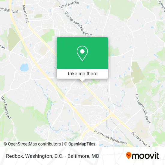 Redbox map