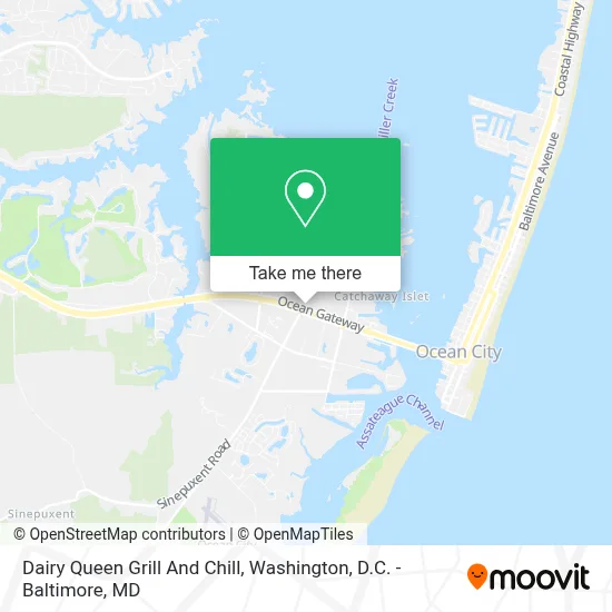 Dairy Queen Grill And Chill map