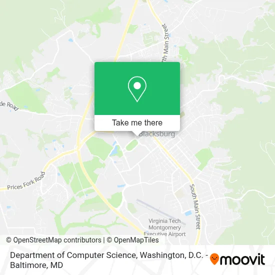 Department Of Computer Science map