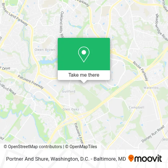 Portner And Shure map