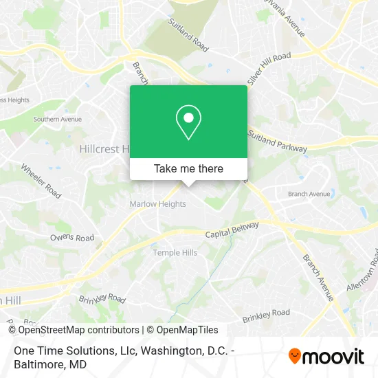 One Time Solutions, Llc map