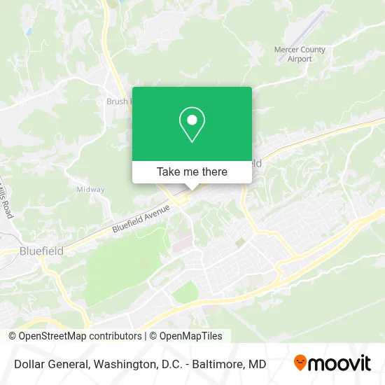 Dollar General map
