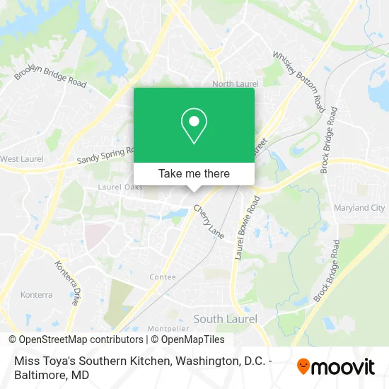 Miss Toya's Southern Kitchen map
