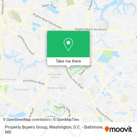 Property Buyers Group map