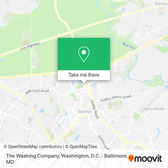 The Washing Company map