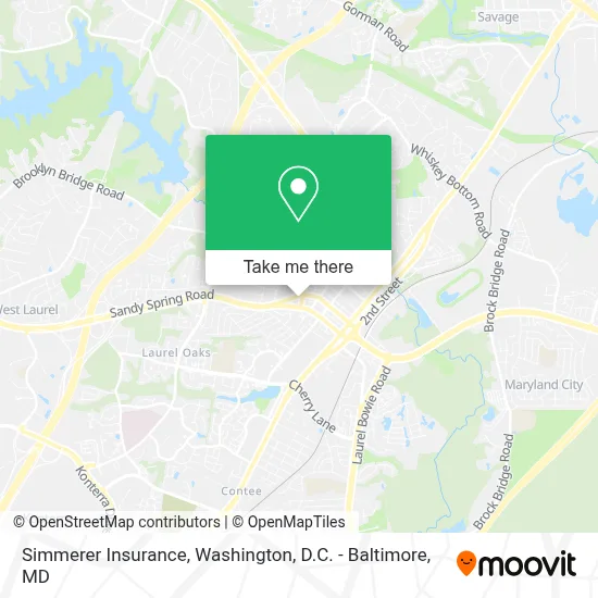 Simmerer Insurance map