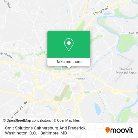 Cmit Solutions Gaithersburg And Frederick map