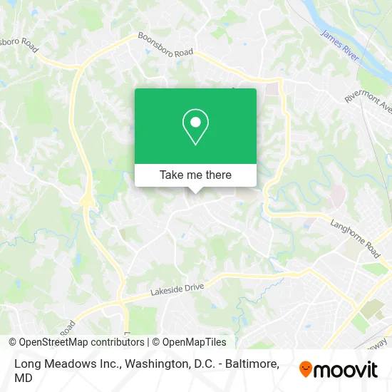 Long Meadows Inc. map
