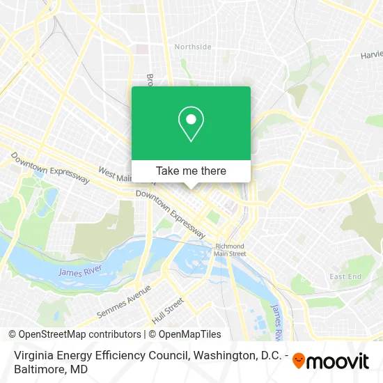 Virginia Energy Efficiency Council map