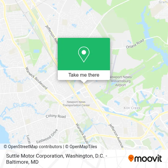 Suttle Motor Corporation map