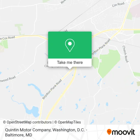 Quintin Motor Company map
