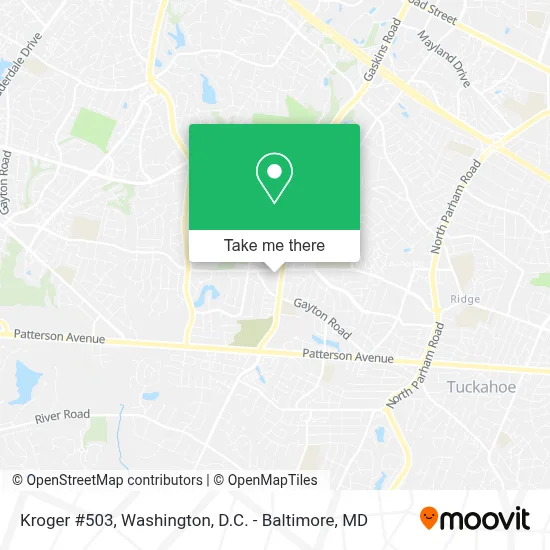 Kroger #503 map