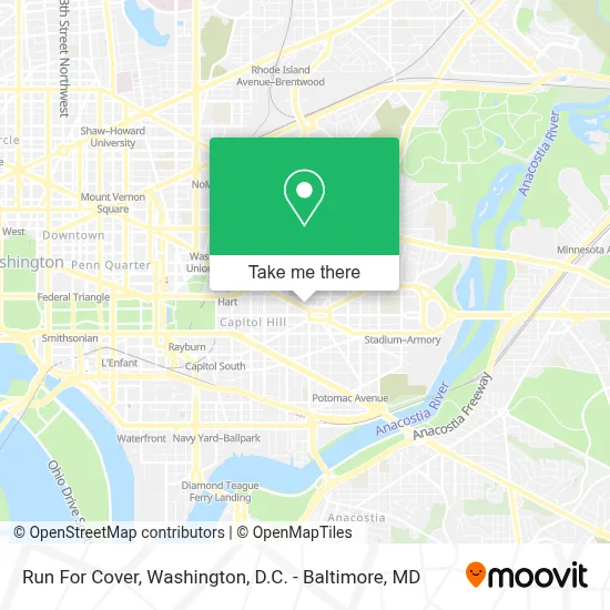 Run For Cover map
