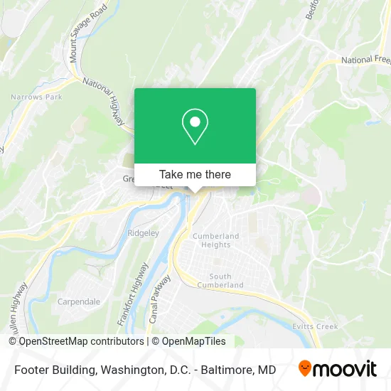 Footer Building map