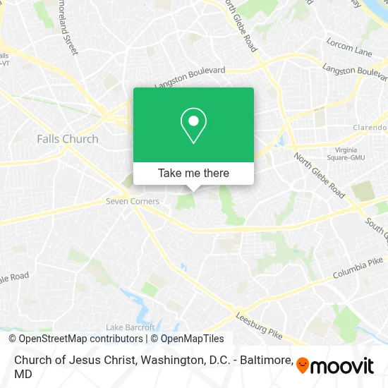 Church Of Jesus Christ map