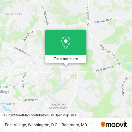East Village map