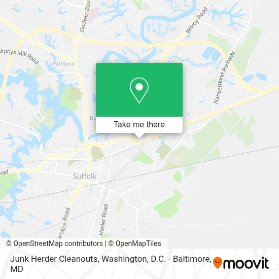 Junk Herder Cleanouts map