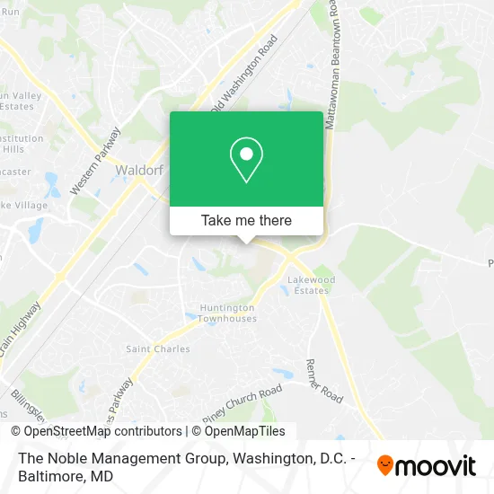 The Noble Management Group map