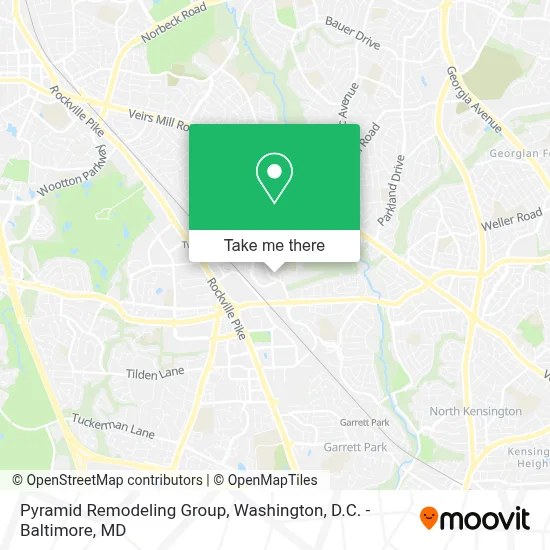 Pyramid Remodeling Group map