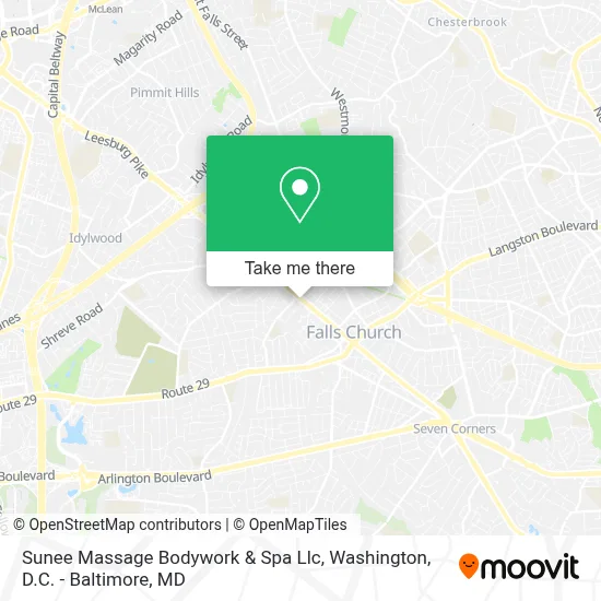 Sunee Massage Bodywork & Spa Llc map
