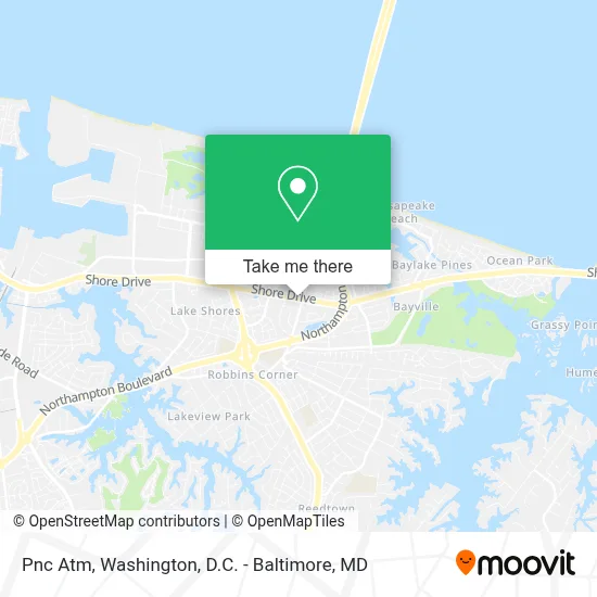 Pnc Atm map