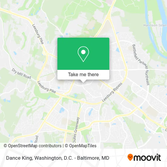 Dance King map