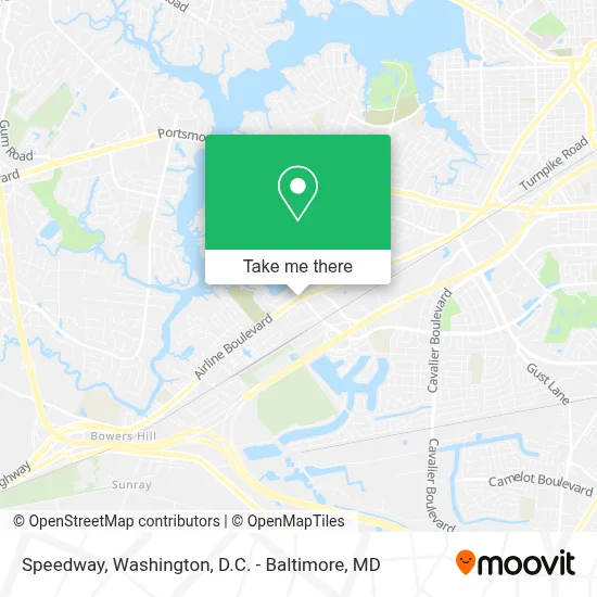 Speedway map