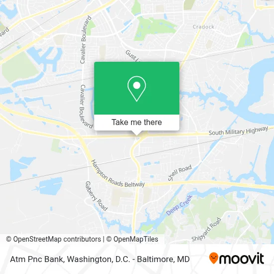 Atm Pnc Bank map