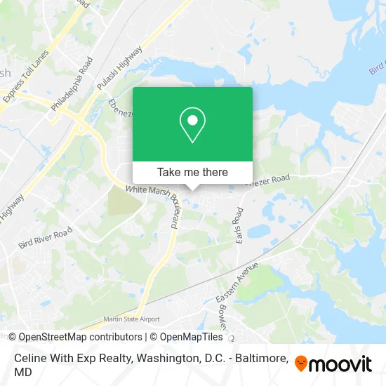 Celine With Exp Realty map