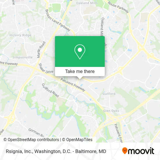 Rsignia, Inc. map