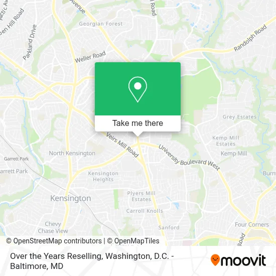 Over the Years Reselling map
