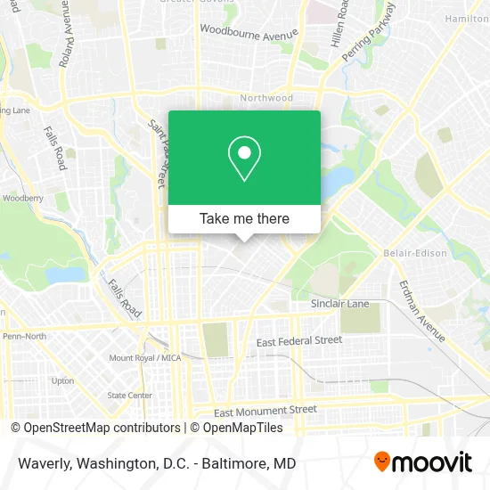 Waverly map
