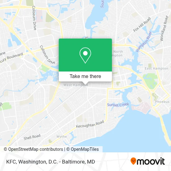 Kfc map