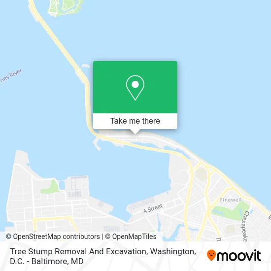Tree Stump Removal And Excavation map