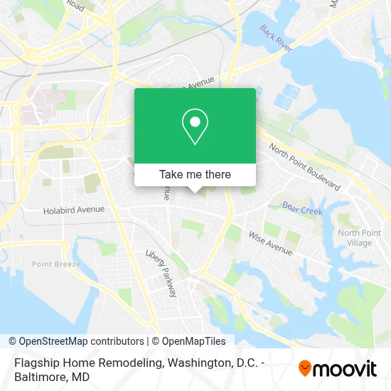 Flagship Home Remodeling map